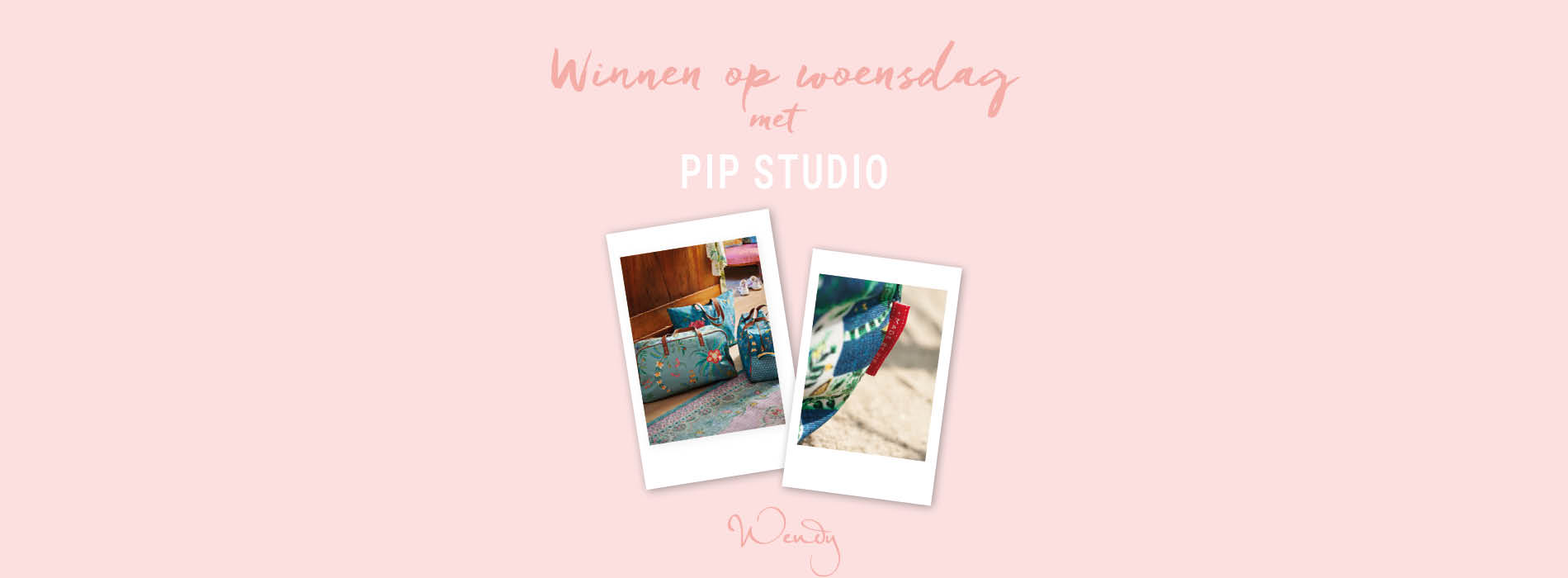 Header winnen op woensdag Winnen op woensdag: collectie tassen van Pip Studio