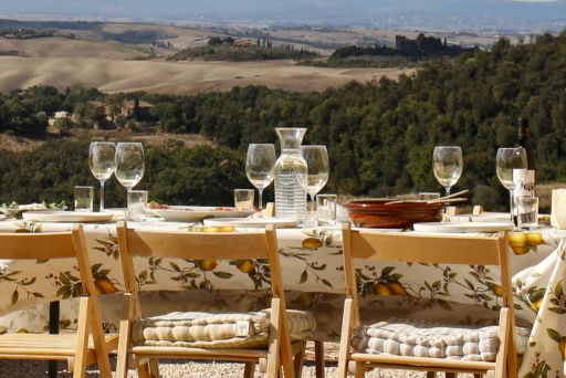 Uitzicht Huur de mooiste villa's in Toscane via Plinius Homes