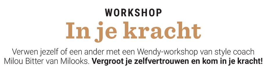 workshop styling 1 WendyOnline.nl - Jouw gids voor een geluk & gezonde lifestyle
