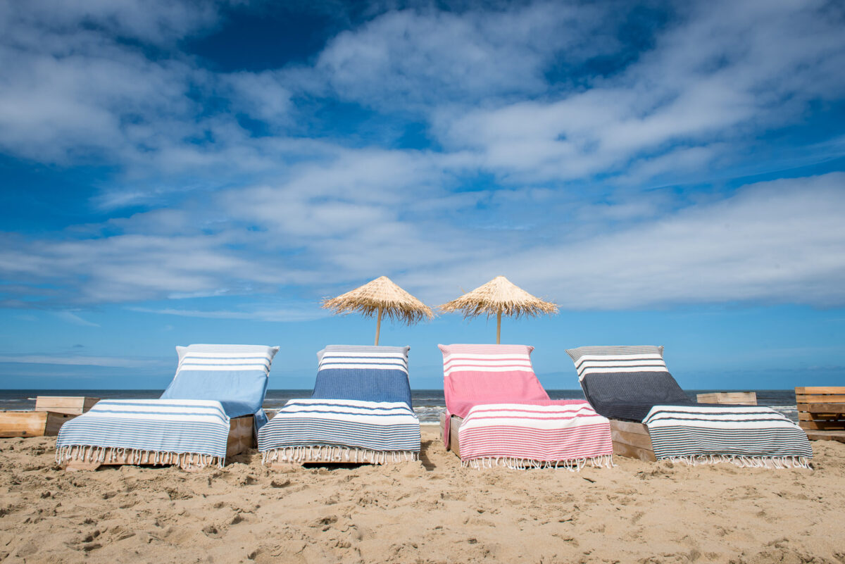 Hamamdoek Loungie Travel Beachbed Sunbed Cover Winnen op Woensdag: win een set Loungies van hiPPs
