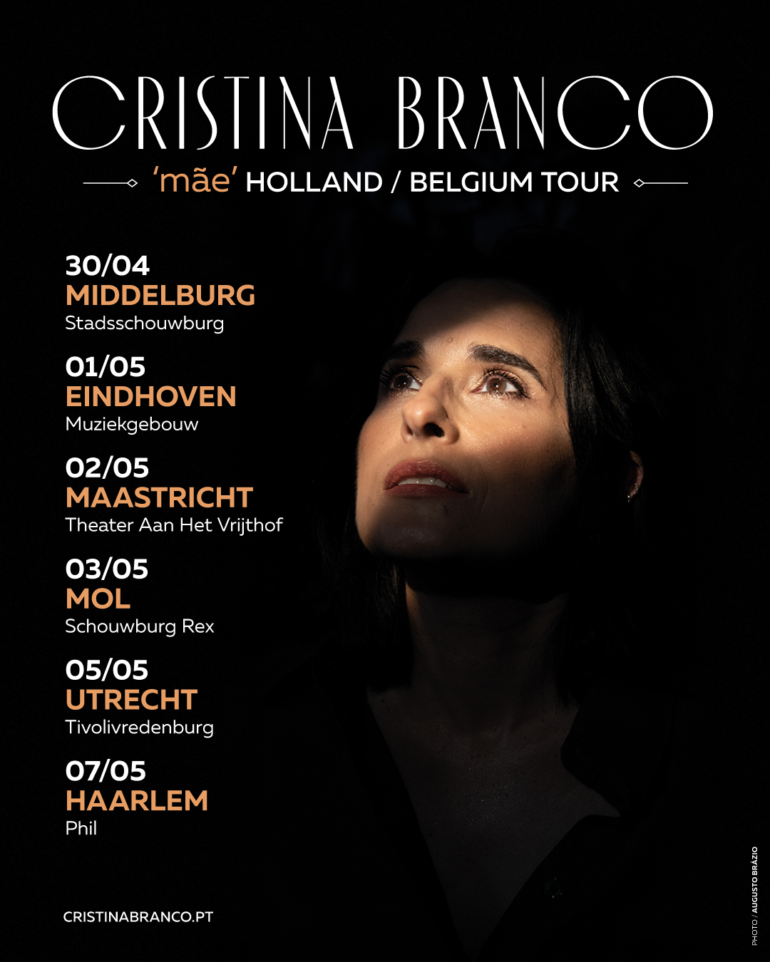 Cristina Branco Mae 1080x1350 socials v1 Fado-sensatie Cristina Branco, exclusief te zien in enkele Nederlandse theaters
